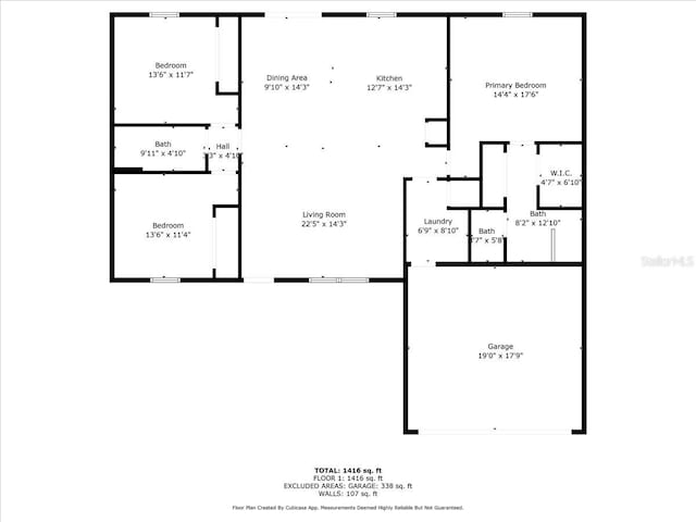 13479 SW 100th Ln, Dunnellon, FL 34432 - view of home floor plan