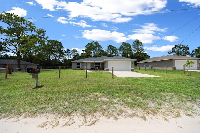 13479 SW 100th Ln, Dunnellon, FL 34432 - ranch-style home with a garage and driveway