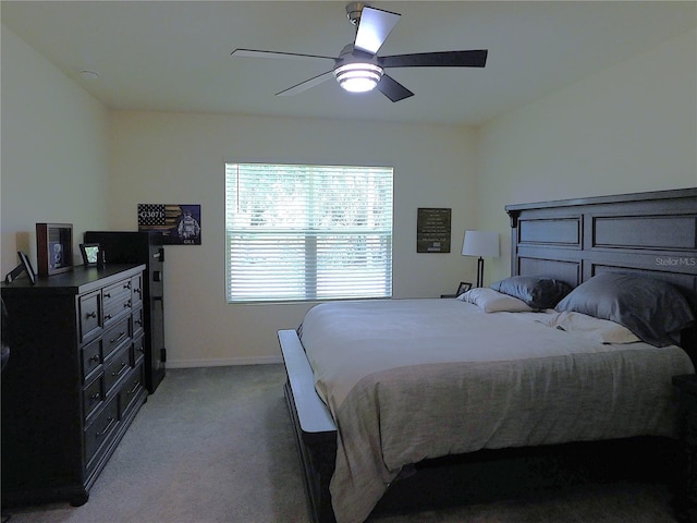 80 Hickory Course Loop, Ocala, FL 34472 - bedroom featuring light colored carpet and ceiling fan