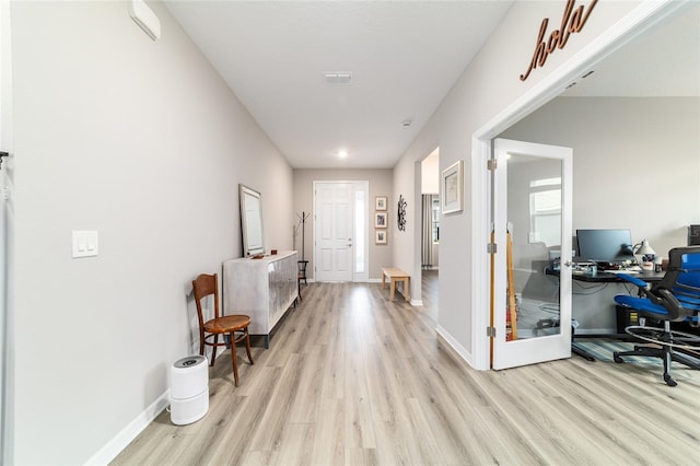 8913 SW 76th Ln, Ocala, FL 34481 - entryway with light wood finished floors