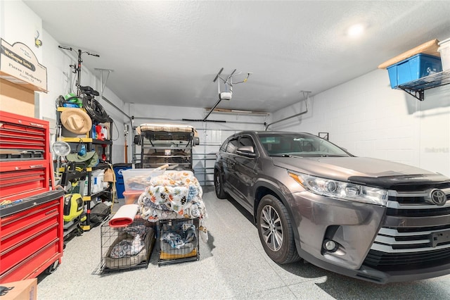 8913 SW 76th Ln, Ocala, FL 34481 - garage with concrete block wall