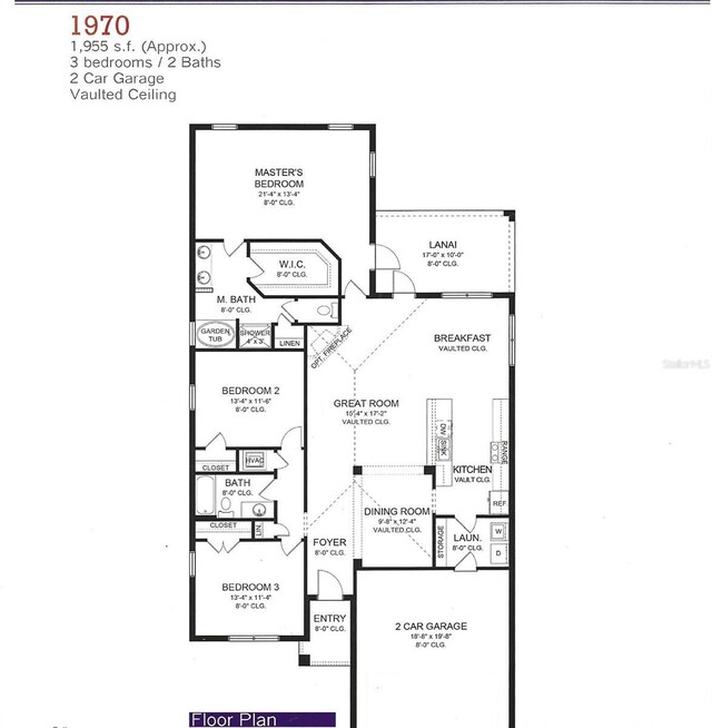 5494 Ocean Breeze Dr, Spring Hill, FL 34609 - view of property floor plan