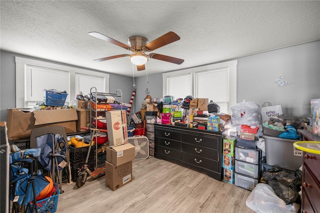 1330 NE 55th St, Ocala, FL 34479 - storage room featuring a ceiling fan