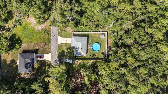 6 Sequoia Loop, Ocklawaha, FL 32179 - drone / aerial view of a pool area