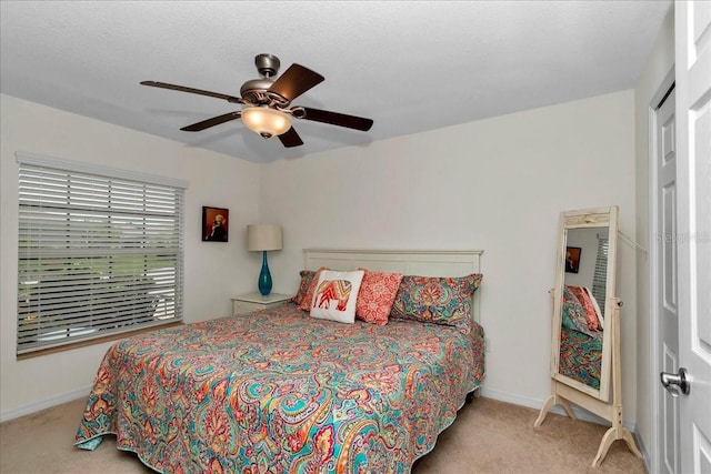 1443 SW 161st St, Ocala, FL 34473 - carpeted bedroom with baseboards and ceiling fan