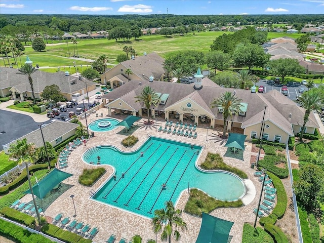 1443 SW 161st St, Ocala, FL 34473 - view of swimming pool with a residential view