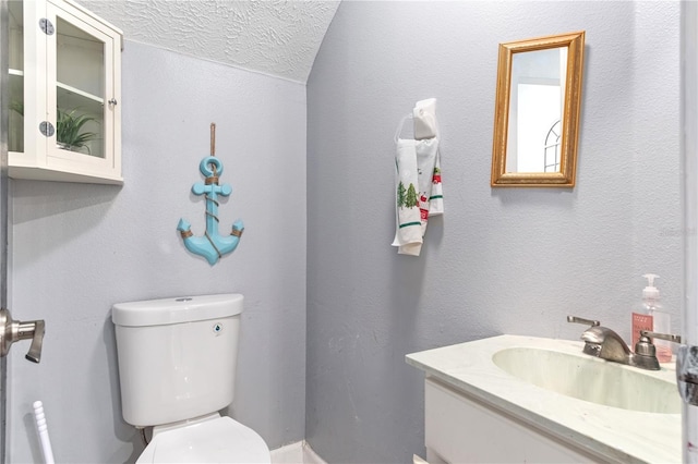 3549 SE 41st Pl, Ocala, FL 34480 - bathroom featuring vanity and a textured ceiling