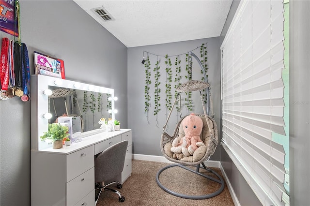 3549 SE 41st Pl, Ocala, FL 34480 - home office with baseboards and carpet flooring