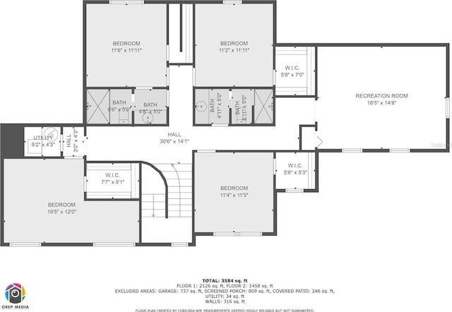 3549 SE 41st Pl, Ocala, FL 34480 - view of room layout