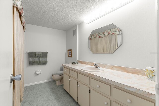 8830 SW 98th Pl Unit M, Ocala, FL 34481 - bathroom featuring vanity and a textured ceiling