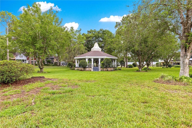 8830 SW 98th Pl Unit M, Ocala, FL 34481 - view of grassy yard featuring a gazebo