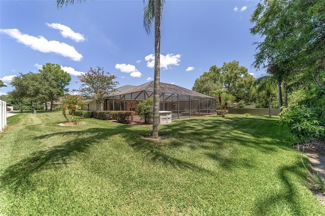 2908 SE 22nd Ave, Ocala, FL 34471 - view of yard with a lanai