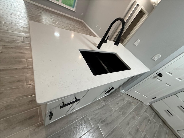 5 Laurel Pass Ln, Ocala, FL 34472 - kitchen view of wood walls and light countertops