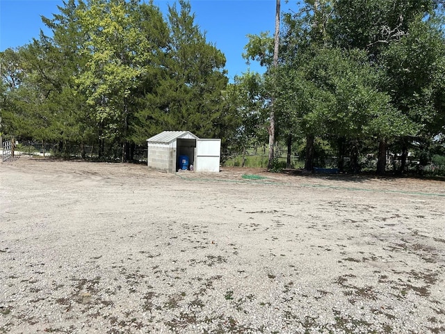 5862 SW 160th Ct, Ocala, FL 34481 - view of yard featuring a shed