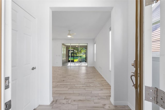 4970 NW 35th Lane Rd, Ocala, FL 34482 - hallway featuring baseboards