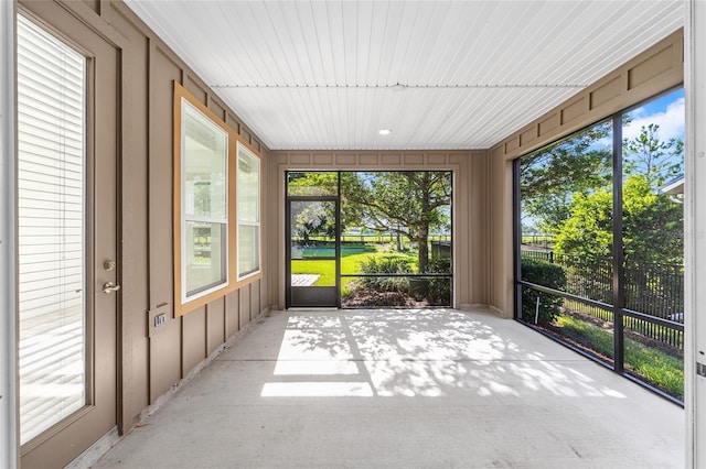 4970 NW 35th Lane Rd, Ocala, FL 34482 - unfurnished sunroom with plenty of natural light