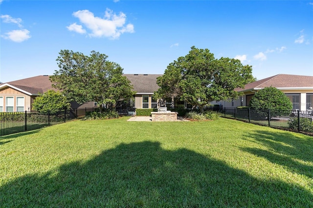 4970 NW 35th Lane Rd, Ocala, FL 34482 - rear view of house featuring a fenced backyard