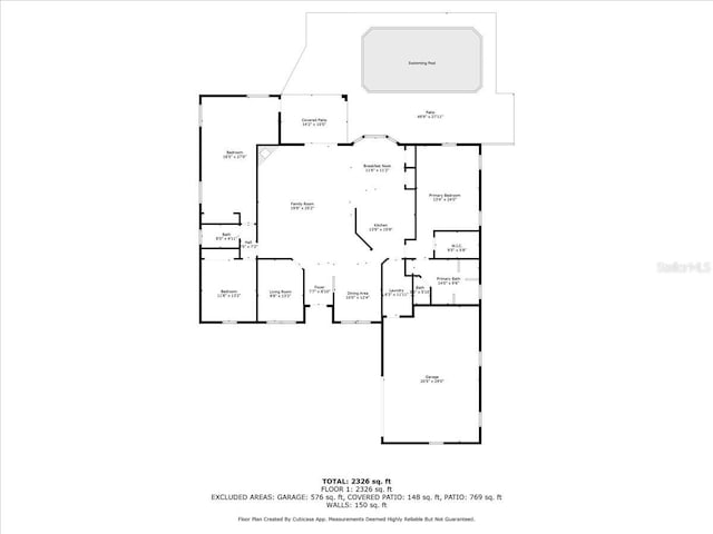 5459 SW 86th St, Ocala, FL 34476 - view of property floor plan