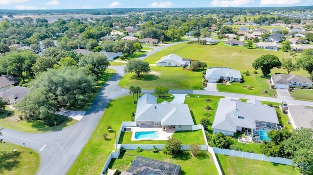 5459 SW 86th St, Ocala, FL 34476 - aerial view of residential area featuring a pool