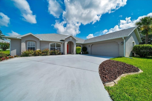 5459 SW 86th St, Ocala, FL 34476 - ranch-style home featuring driveway, stucco siding, and an attached garage