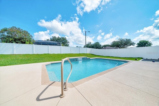 5459 SW 86th St, Ocala, FL 34476 - view of pool with a patio and a fenced backyard
