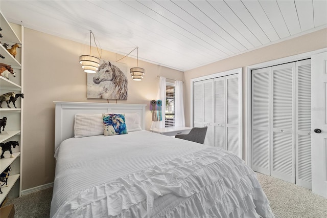 501 Marion Oaks Dr, Ocala, FL 34473 - carpeted bedroom featuring two closets