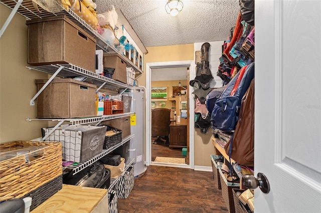 501 Marion Oaks Dr, Ocala, FL 34473 - spacious closet featuring wood finished floors and electric water heater