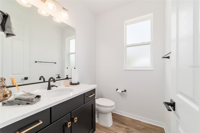 9746 SW 108th Terrace Rd, Ocala, FL 34481 - bathroom with vanity and wood finished floors