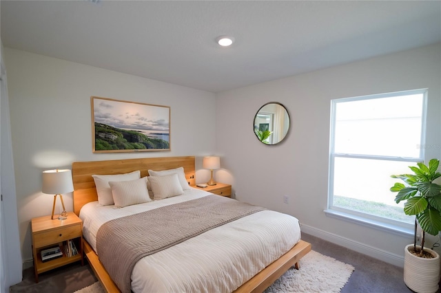 2858 W Camilo Dr, Citrus Springs, FL 34434 - bedroom with baseboards and carpet flooring