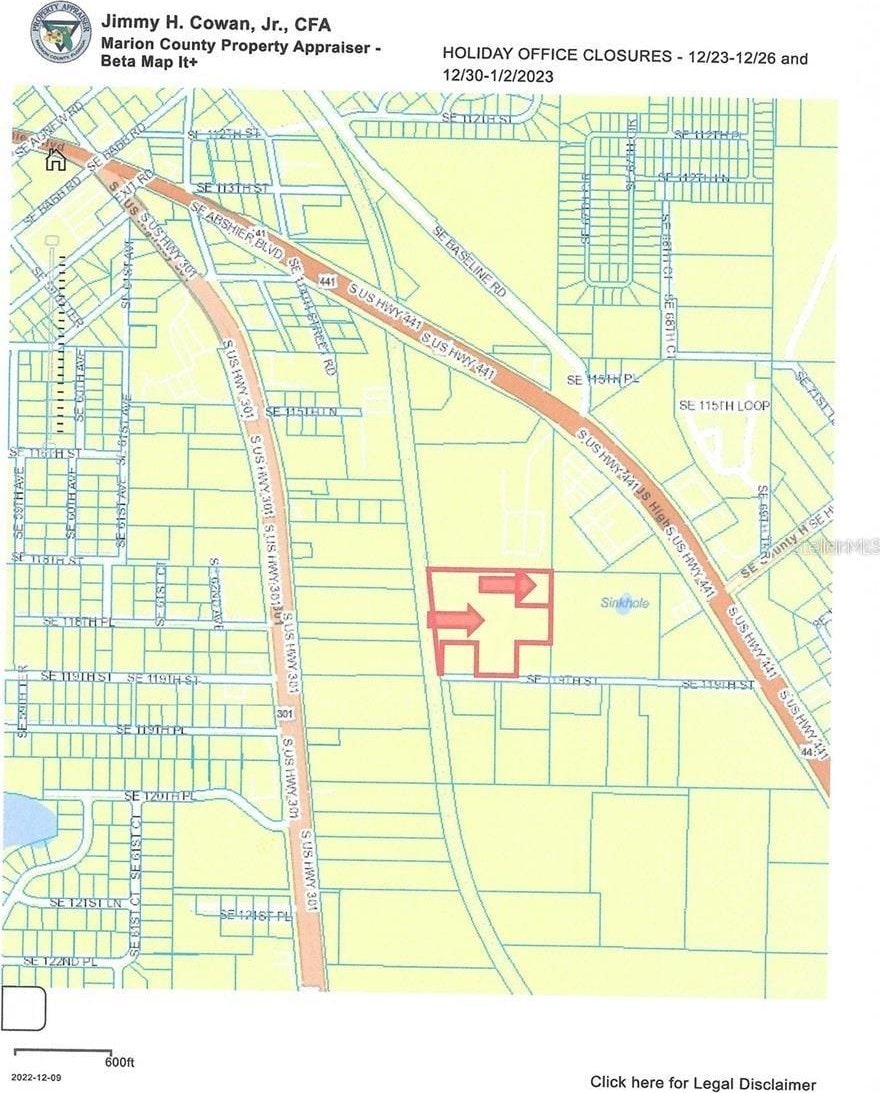 6601 SE 119th St, Belleview, FL 34420