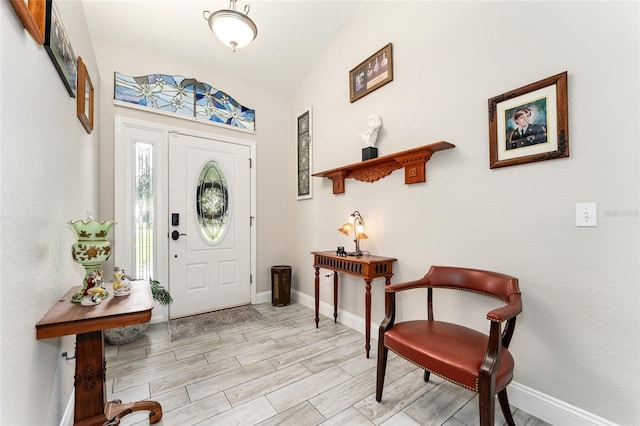 19115 SW 98th Loop, Dunnellon, FL 34432 - entryway featuring wood finish floors and baseboards