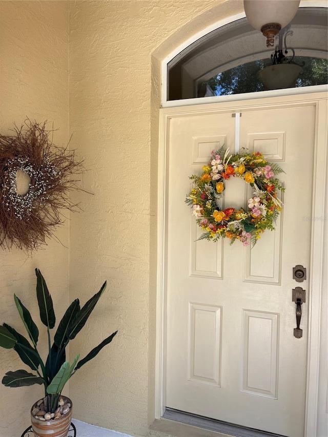 19480 SW 100th Loop, Dunnellon, FL 34432 - entrance to property featuring stucco siding