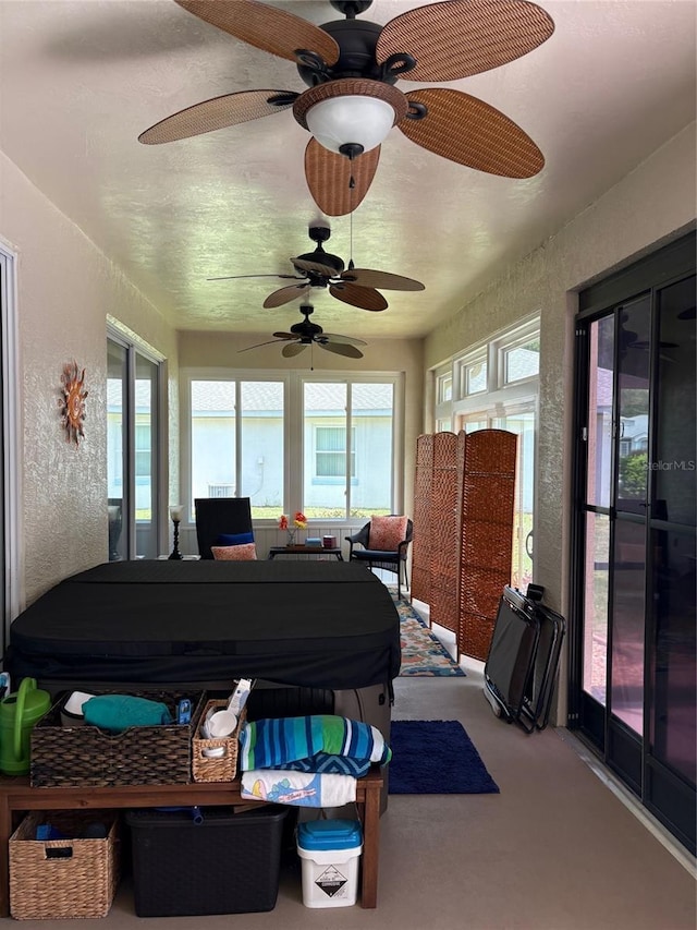 19480 SW 100th Loop, Dunnellon, FL 34432 - sunroom featuring healthy amount of natural light