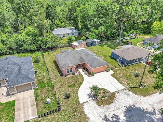 3453 SE 147th Ln, Summerfield, FL 34491 - view of subject property featuring a heavily wooded area