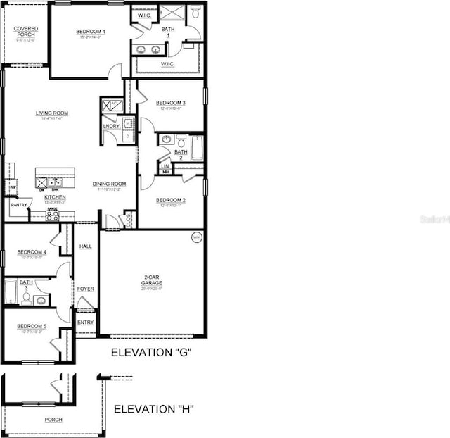 13261 SW 56th Ter, Ocala, FL 34473 - view of property floor plan
