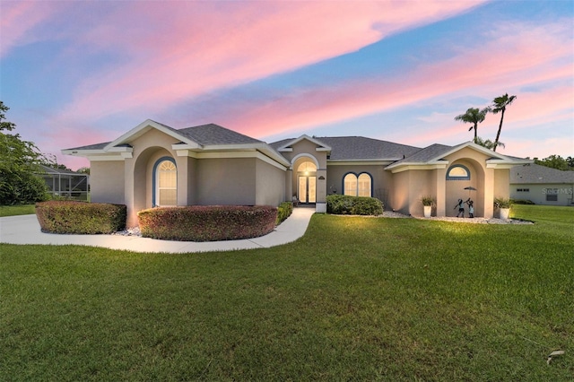 3629 SE 54th Ave, Ocala, FL 34480 - ranch-style house with stucco siding and a front yard