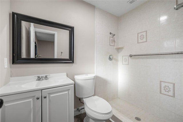 6021 NW 54th Ter, Ocala, FL 34482 - full bathroom with vanity and a tile shower