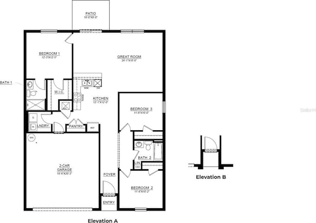 13267 SW 56th Ter, Ocala, FL 34473 - view of property floor plan