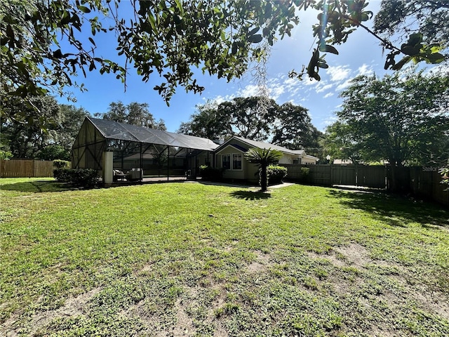 2070 SE 50th Ter, Ocala, FL 34480 - fenced backyard with glass enclosure
