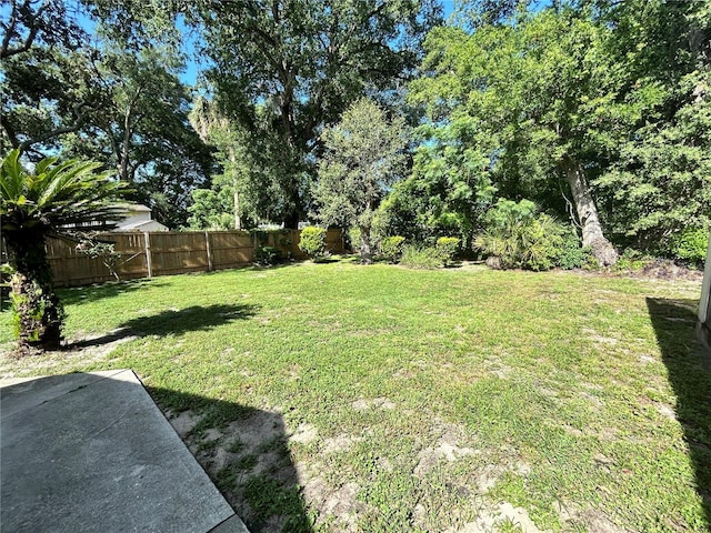 2070 SE 50th Ter, Ocala, FL 34480 - fenced backyard featuring a patio