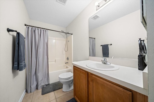 3946 SW 133rd Loop, Ocala, FL 34473 - bathroom with vanity, tile patterned floors, and shower / bath combo