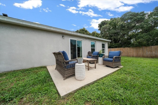 3946 SW 133rd Loop, Ocala, FL 34473 - view of patio / terrace featuring outdoor lounge area