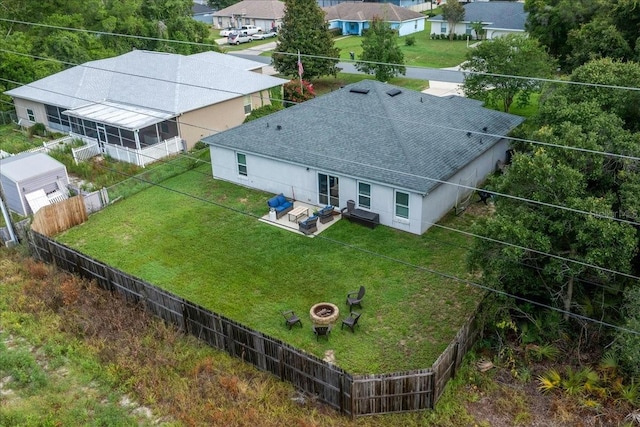 3946 SW 133rd Loop, Ocala, FL 34473 - aerial perspective of suburban area