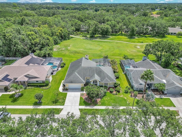 5210 Camberlea Ave, Zephyrhills, FL 33541 - aerial view of a forest and a golf course
