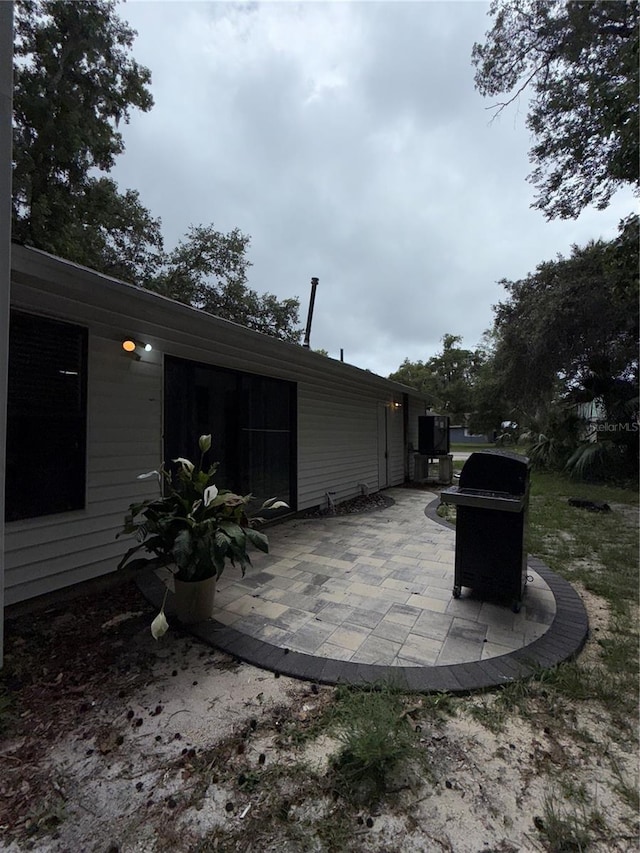 3585 N Hiawatha Ter, Crystal River, FL 34428 - view of patio / terrace featuring a grill