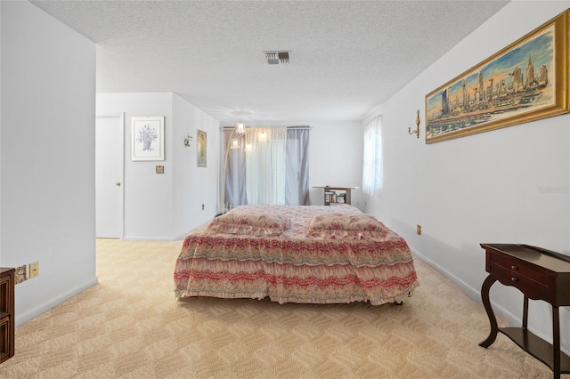 6 Emerald Crse, Ocala, FL 34472 - bedroom featuring carpet and a textured ceiling