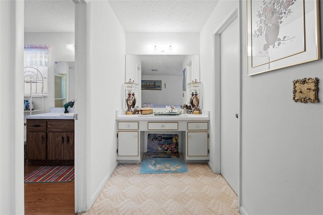 6 Emerald Crse, Ocala, FL 34472 - bathroom featuring vanity and a textured ceiling