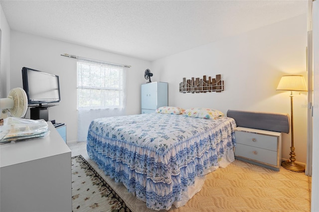 6 Emerald Crse, Ocala, FL 34472 - bedroom featuring light colored carpet and a textured ceiling
