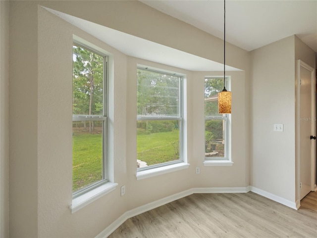 17 Pecan Run Hbr, Ocala, FL 34472 - unfurnished dining area with light wood-type flooring and healthy amount of natural light