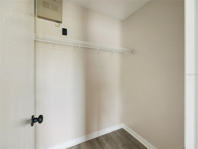 17 Pecan Run Hbr, Ocala, FL 34472 - walk in closet featuring dark wood finished floors